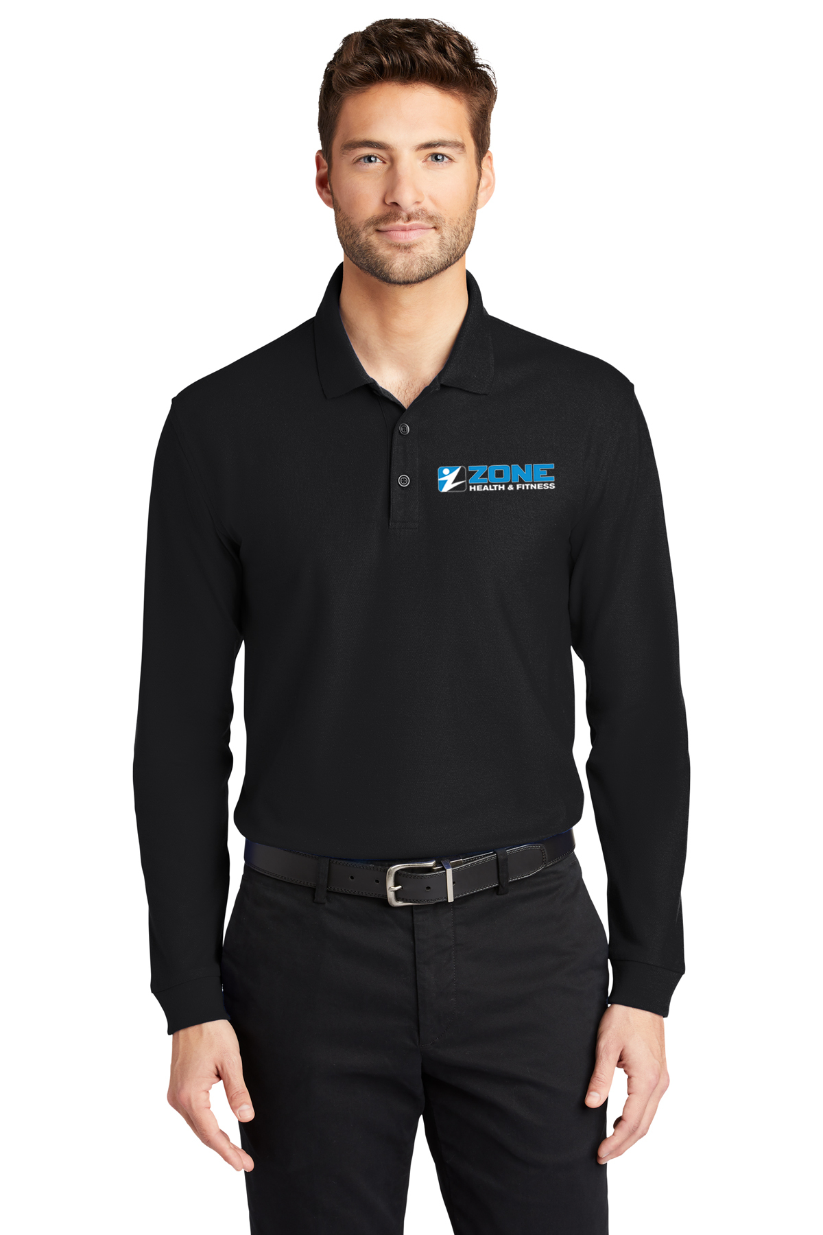 Staff Long Sleeve Polo