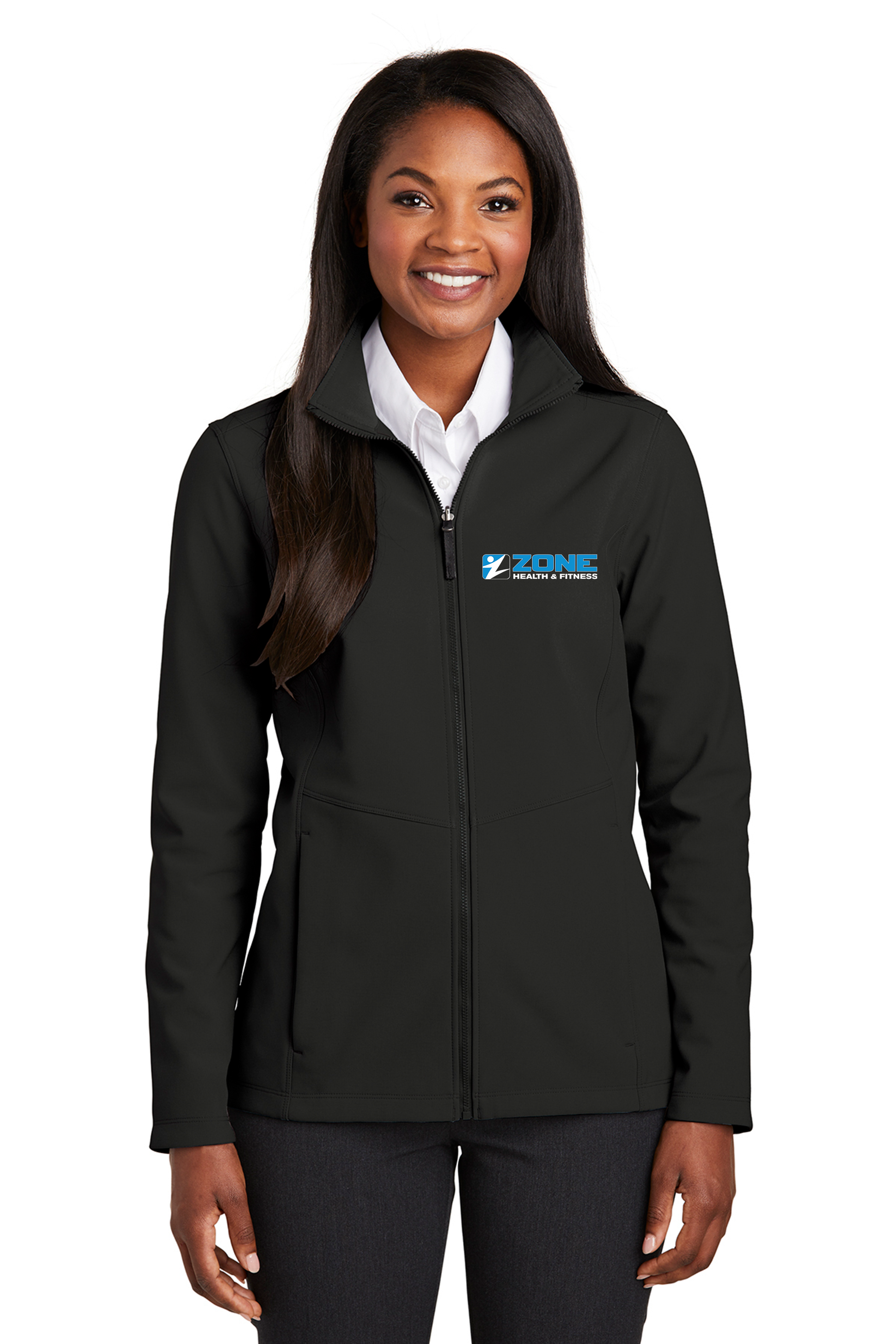 Ladies Full Zip Soft Shell Jacket – Zone Health and Fitness