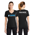 Trainer Ladies V-Neck Tee